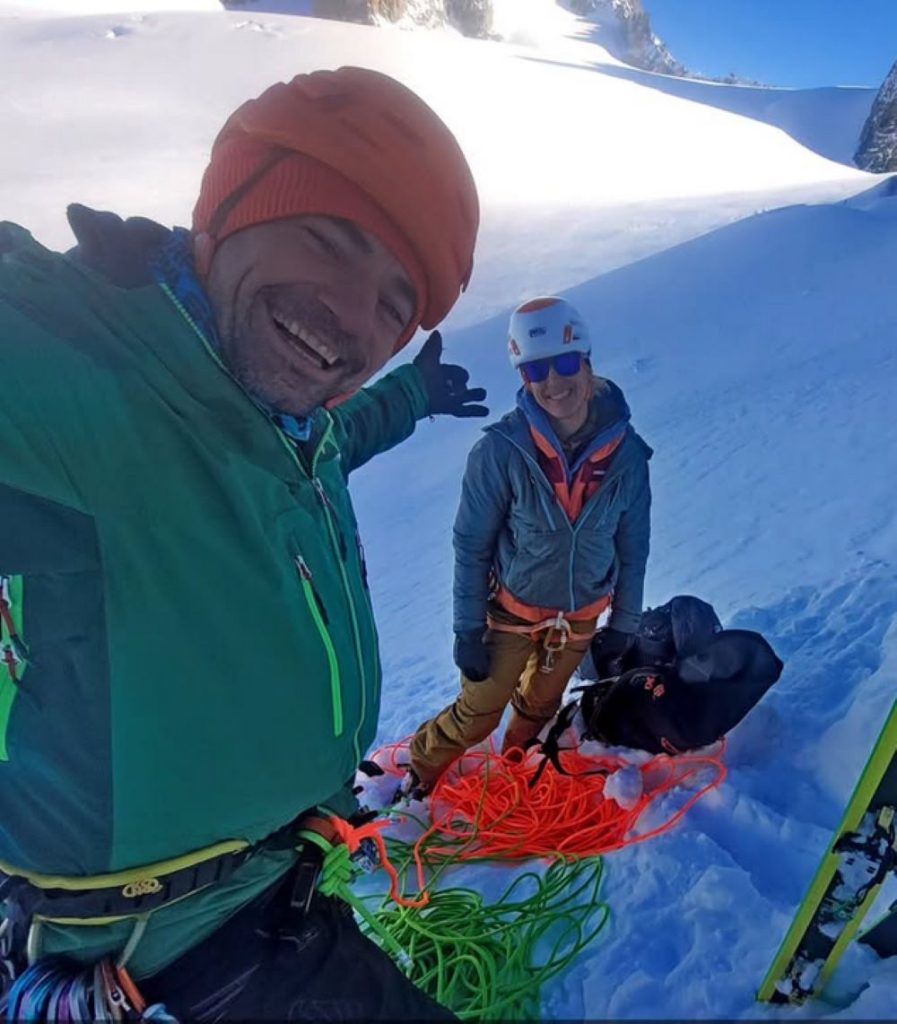 Filip Babicz e Heike Schmitt. Foto IG filipbabicz