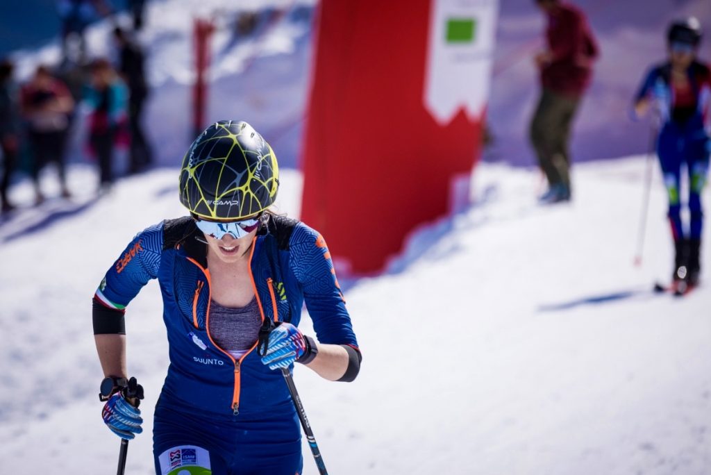 Giulia Murada in gara