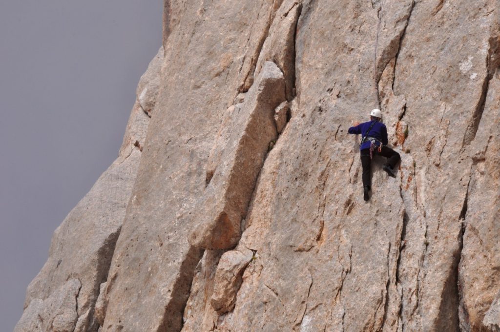 Gran Sasso, la Via dei Triestini, foto Stefano Ardito