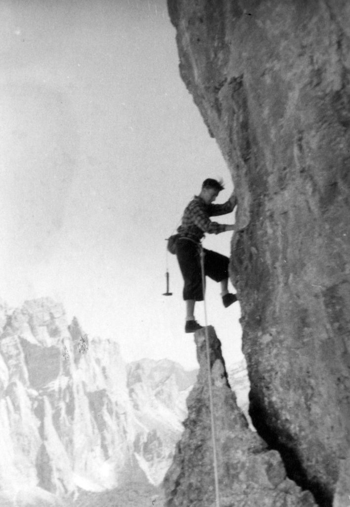 Guglielmo Delvecchio sullo spigolo Andrich della Torre Venezia