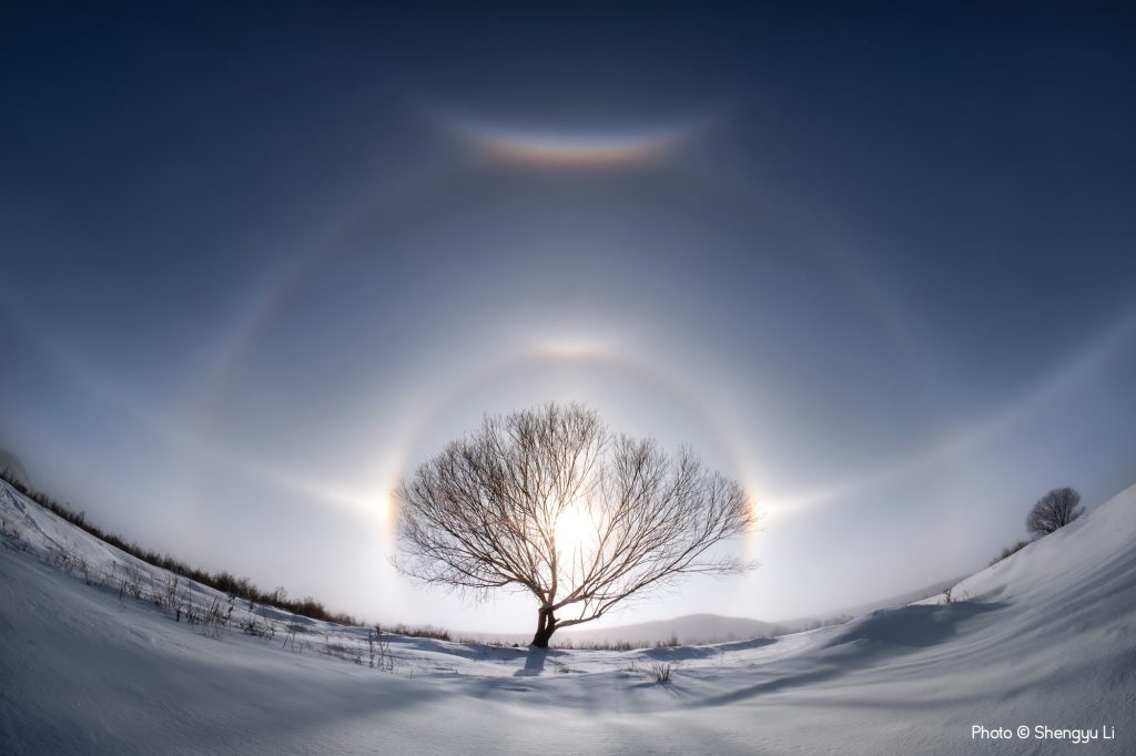 Halo in Diamond Dust, Shengyu Li @ RMETS