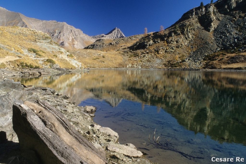 Il Lago di Loie e la Punta Tersiva. Foto Cesare Re