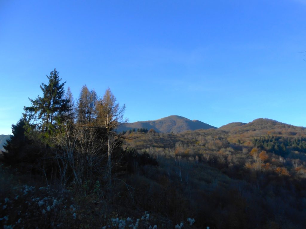 Il Monte Galero dalla partenza dell