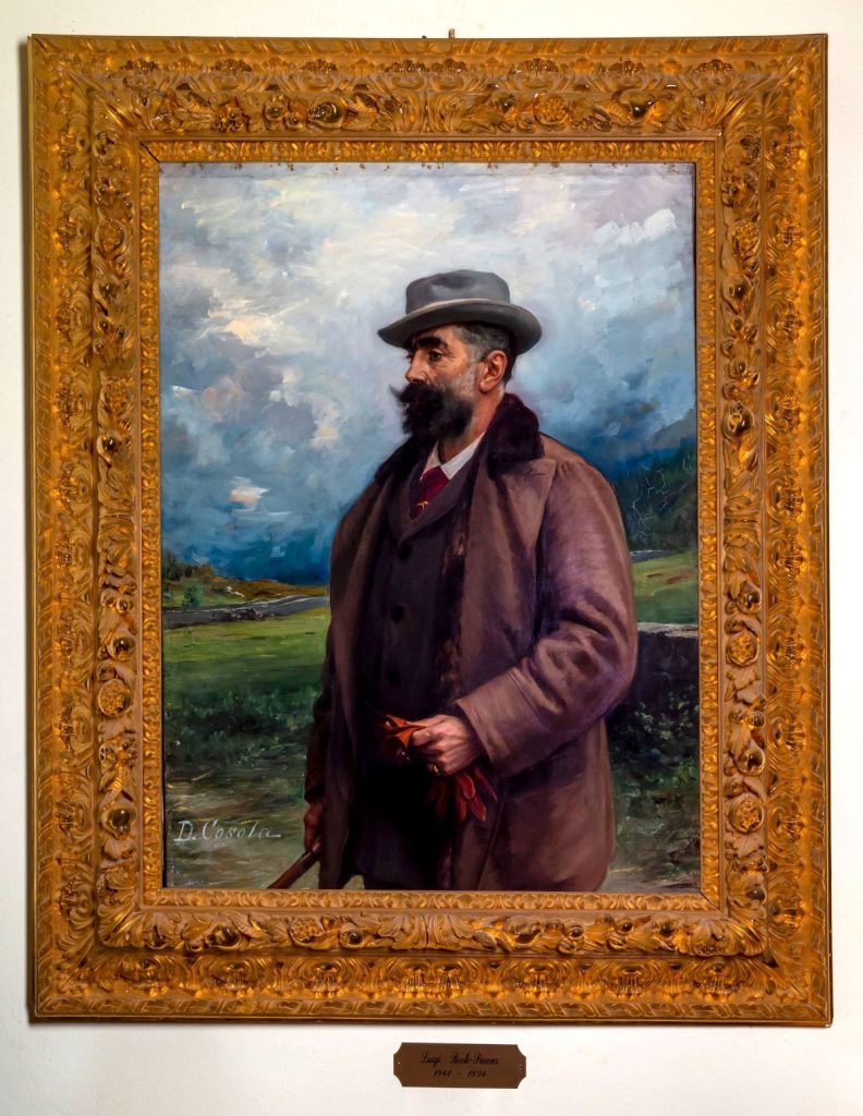 Il barone Luigi Beck Peccoz Foto di Demetrio Cosola