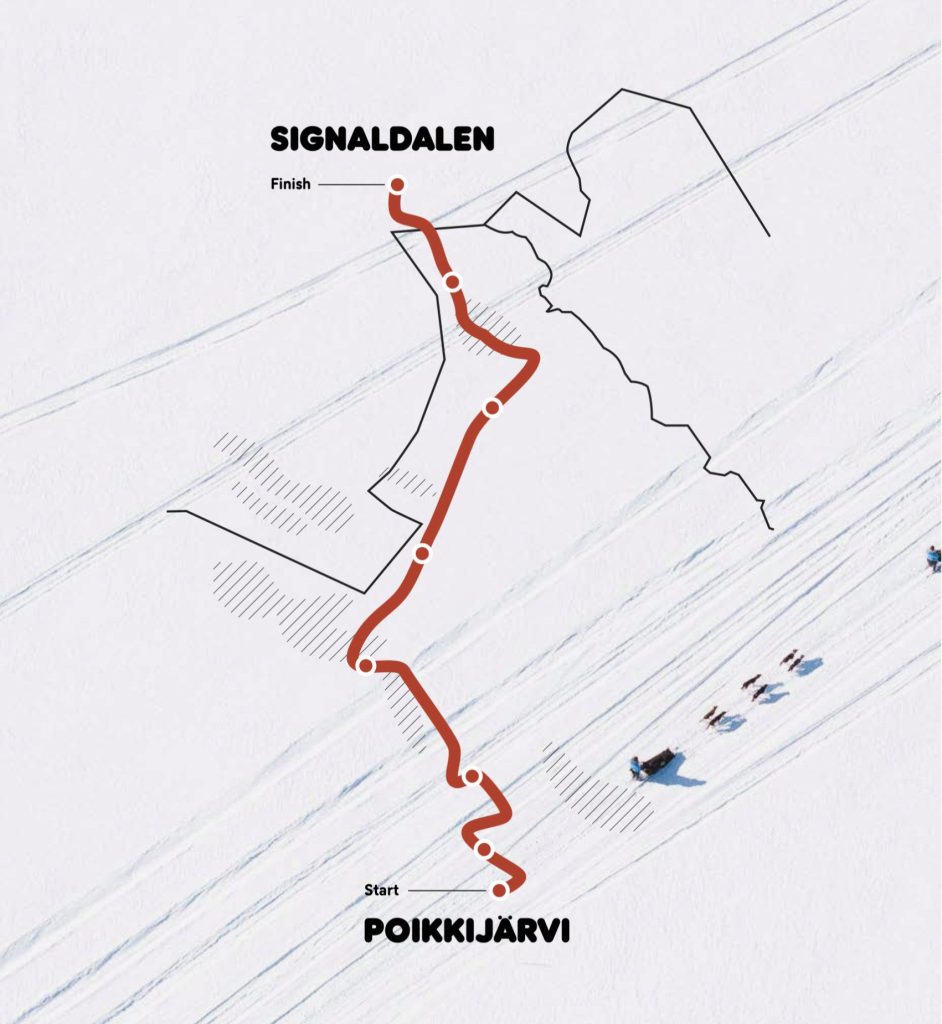 Il percorso @ Fjällräven Polar