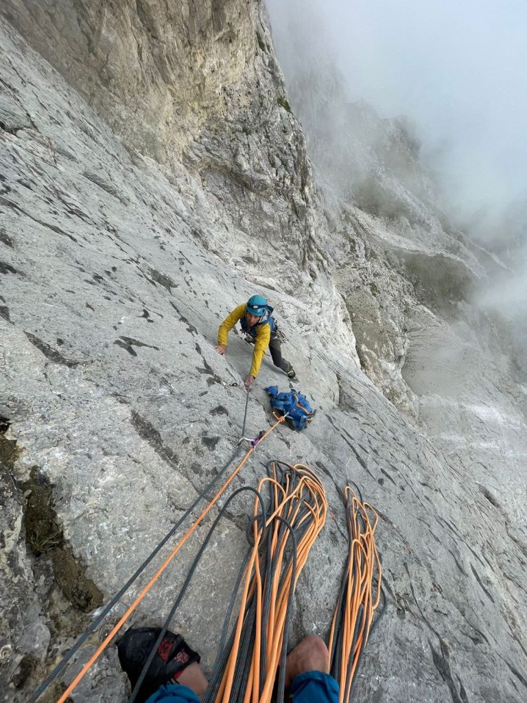 In apertura sulla Piramide del Vettore, Sibillini