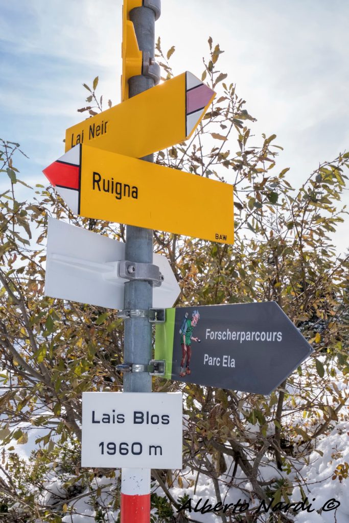 Indicazioni. Foto Alberto Nardi