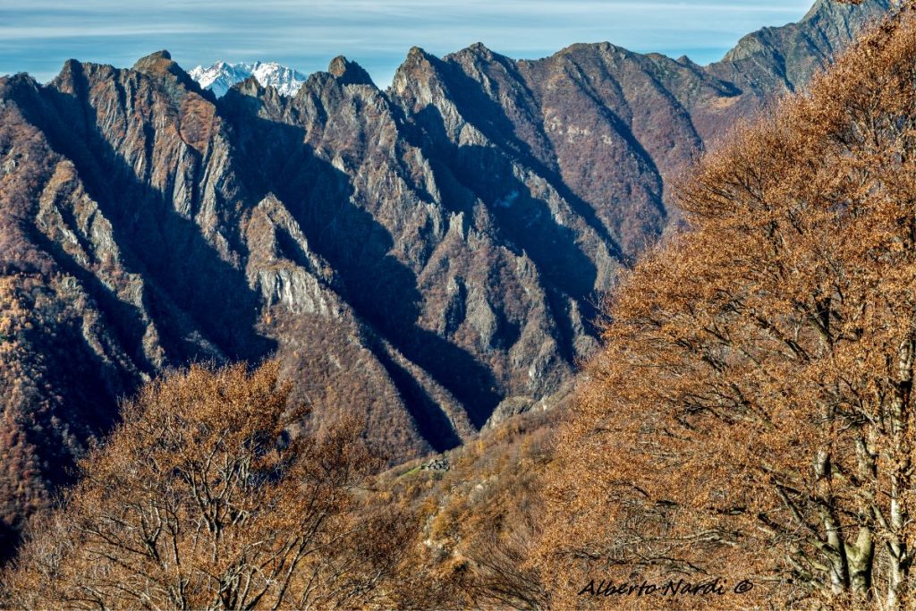 La Val Grande e le sue cime in autunno dall