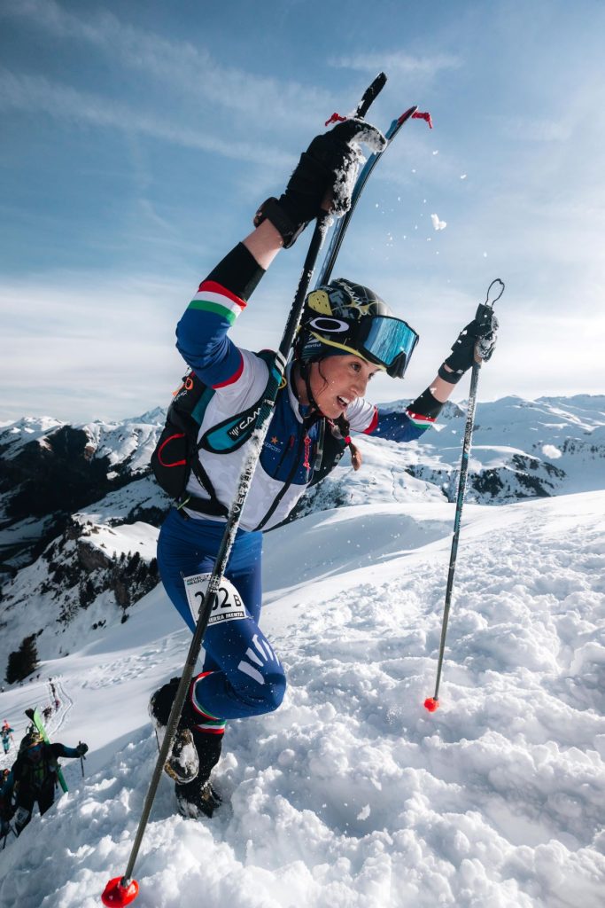 La salita è il terreno di gara prediletto da Giulia Murada @ Justin Galant