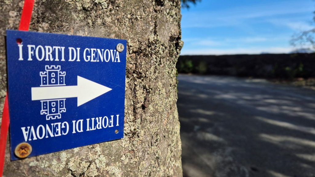 Lungo il Sentiero dei Forti, foto Stefano Ardito