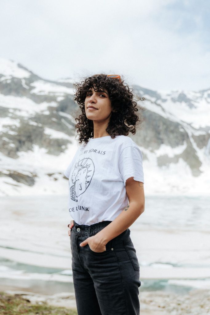 Marta Aidala, autrice di La strangera. Foto Federico Ravassard