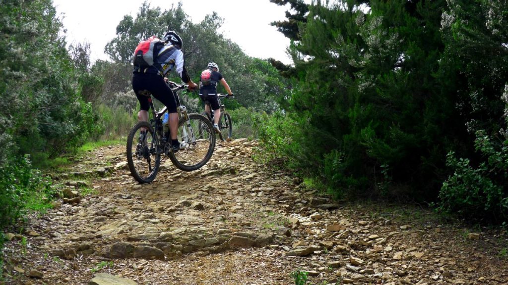 Monti di Scarlino, mtb, foto Stefano Ardito