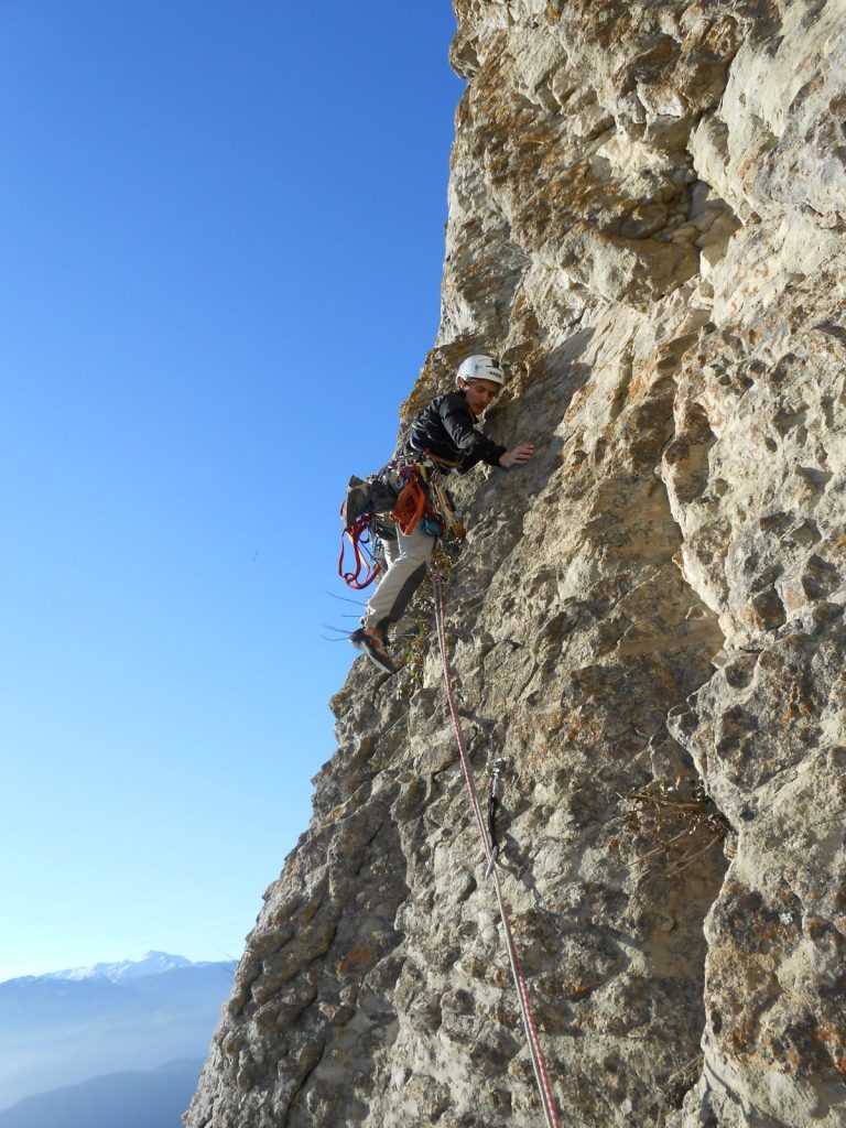 Paolo Grisa sulla via Fogli Trebbi Avanzolini - Foto Diego Filippi