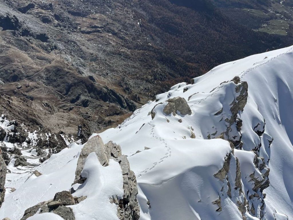 Solo le proprie orme, foto M. Comi