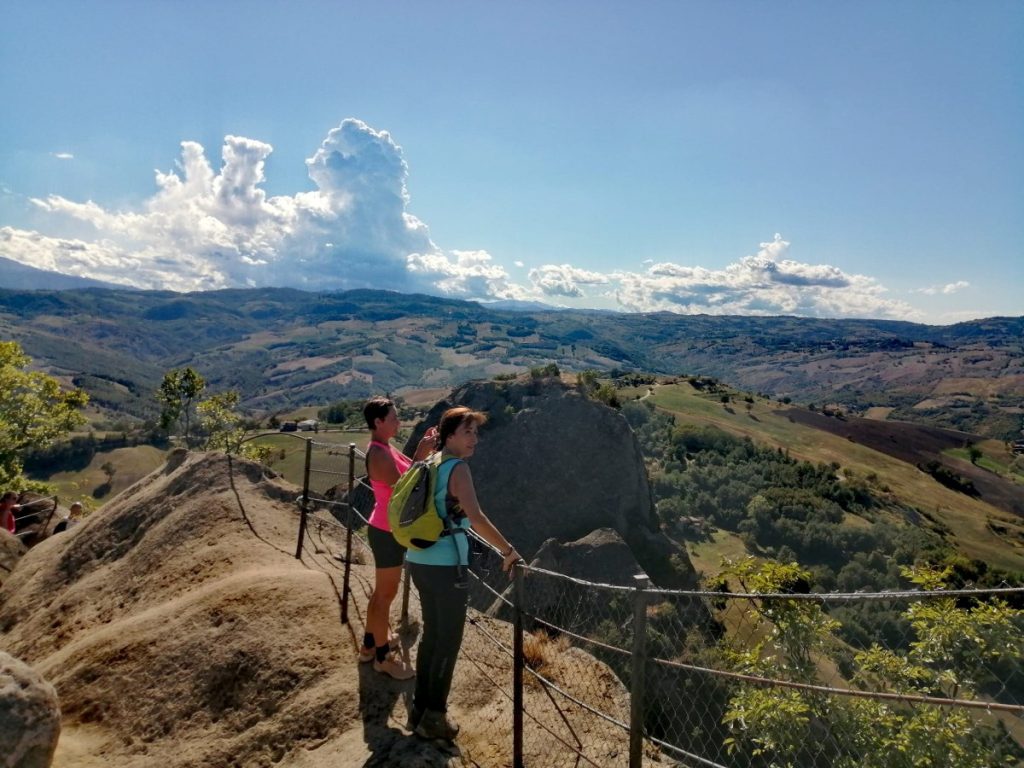 Sosta panoramica lungo il Cammino dell