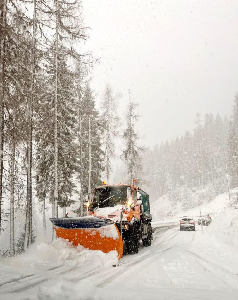 Spazzaneve di oggi @ ANSA