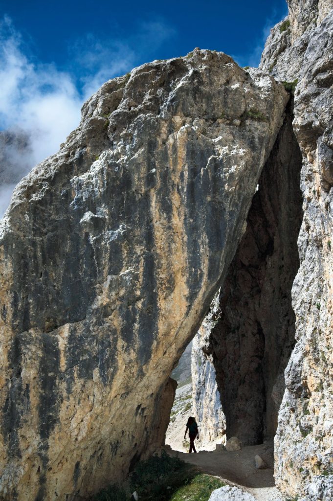 Verso il Passo delle Cigolade. Foto Umberto Isman