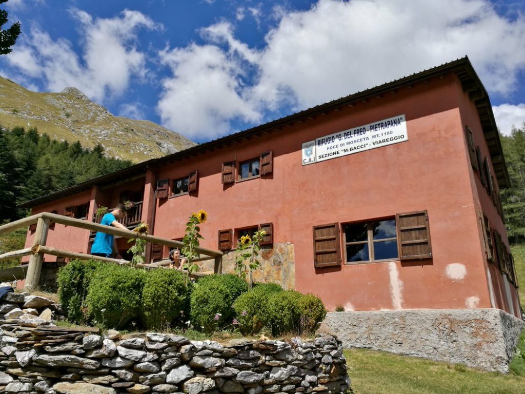 il Rifugio Del Freo. Foto Ugo Pozzati