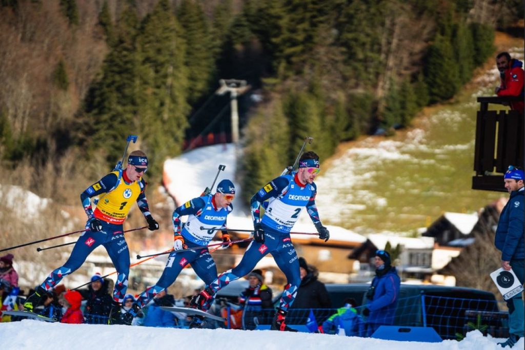 Durante la passata edizione della Coppa del mondo di biathlon a Le Grand Bornand C L. Menetrier - Biathlon Annecy - Le Grand-Bornand.