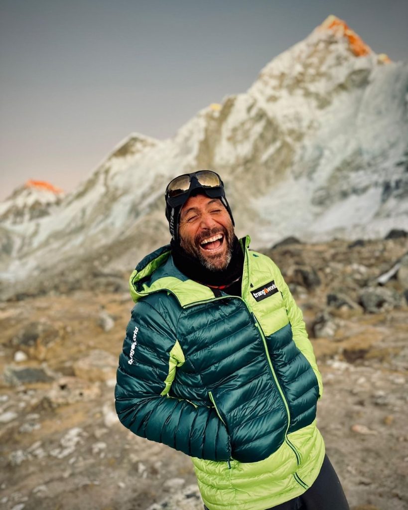 Alex Txikon ai piedi dell