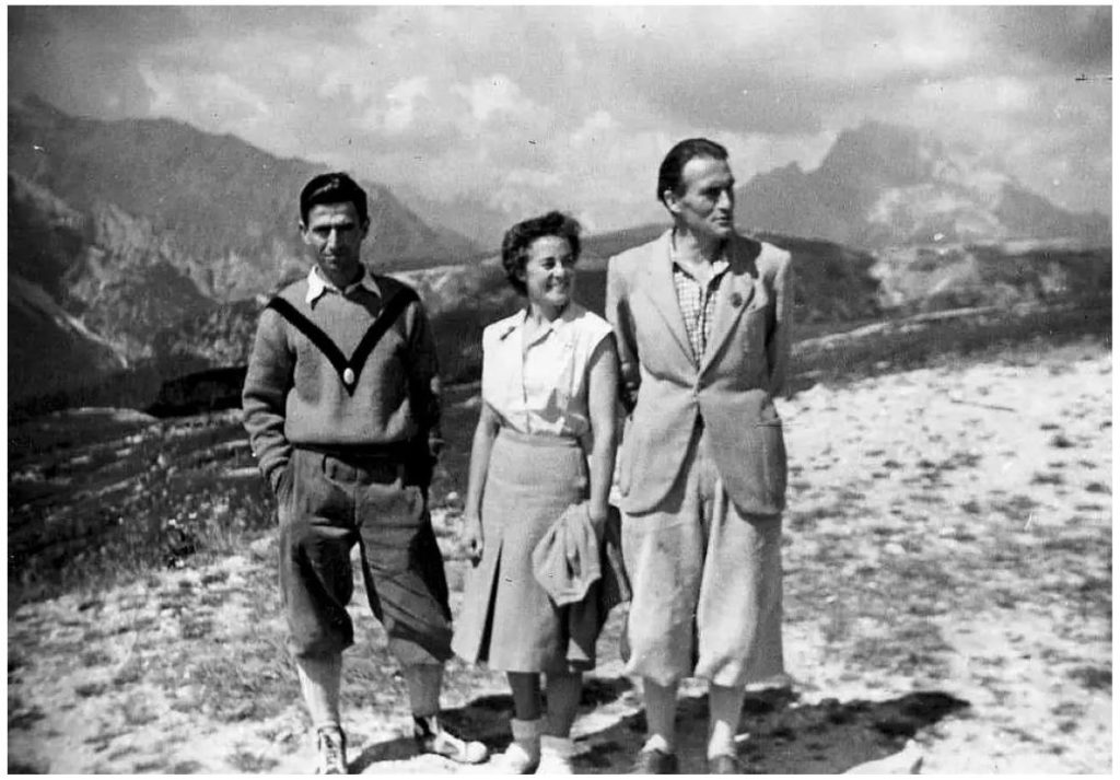 Con Sonia e Gino Soldà @ Photos Diagrams & Topos SummitPost