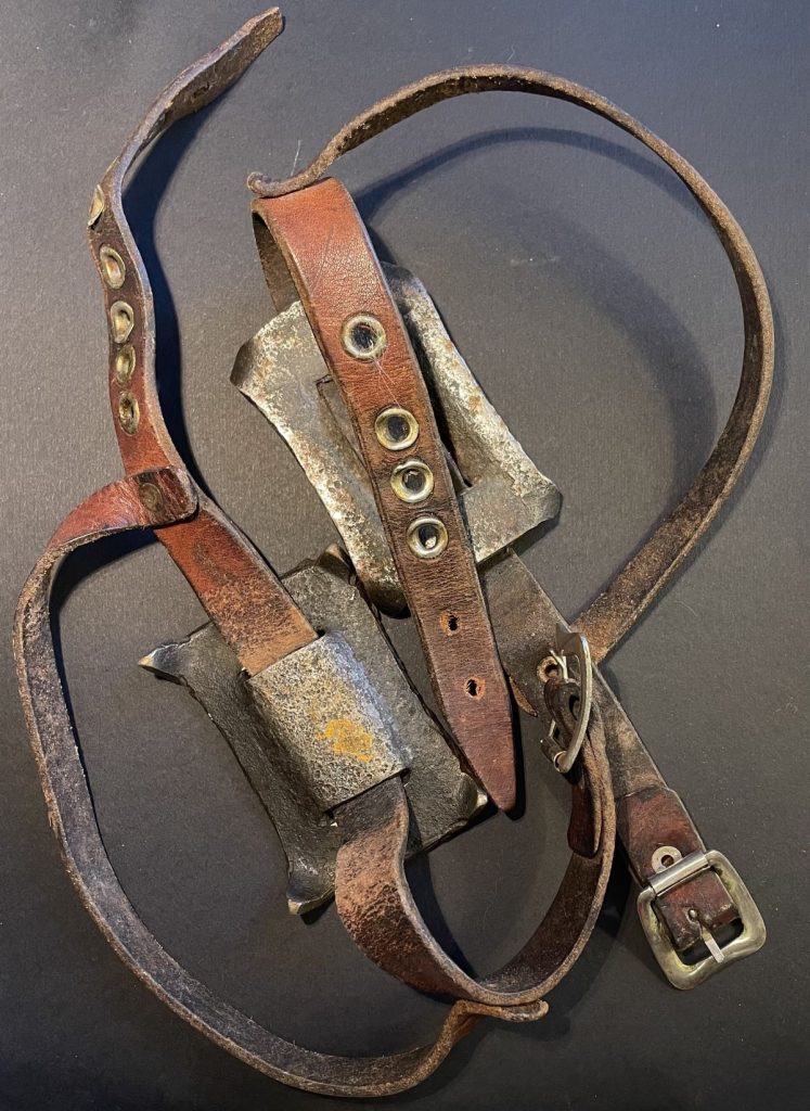 Crapèli di mia nonna Gilda, di professione levatrice, impiegati per raggiungere le partorienti durante l