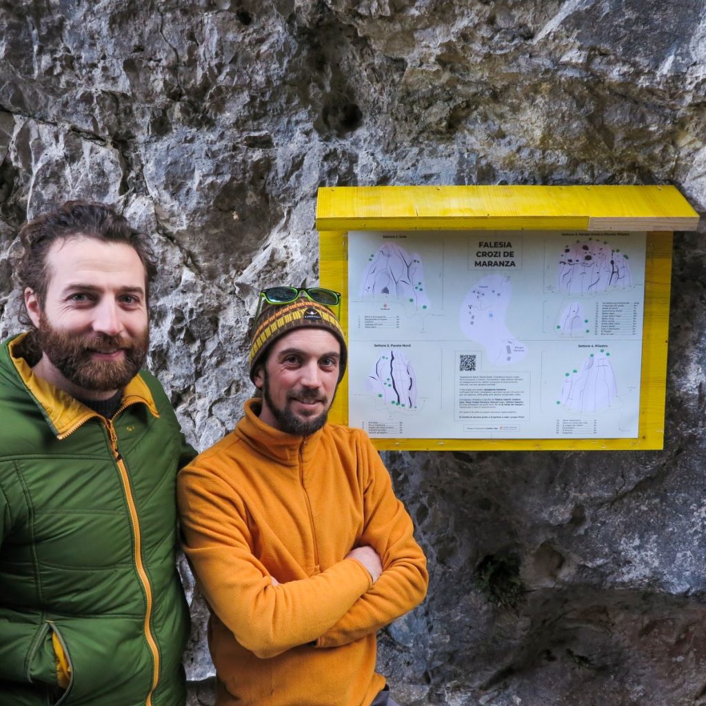 I due scopritori e primi ciodtori di Crozi de Maranz