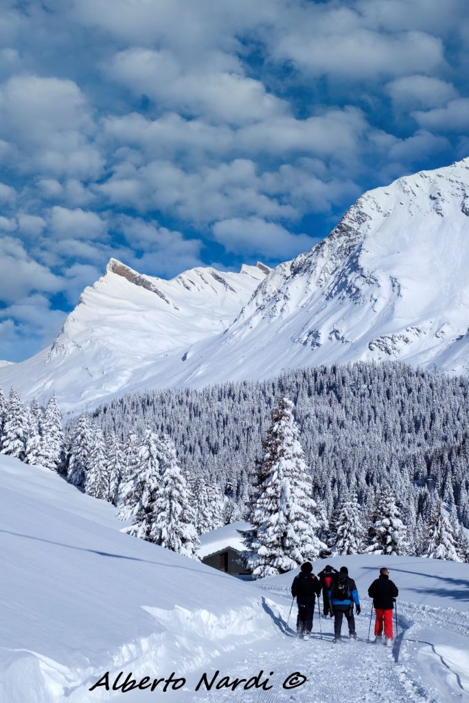 Il Pizzo Uccello, la montagna simbolo di San Bernardino. Foto Alberto Nardi