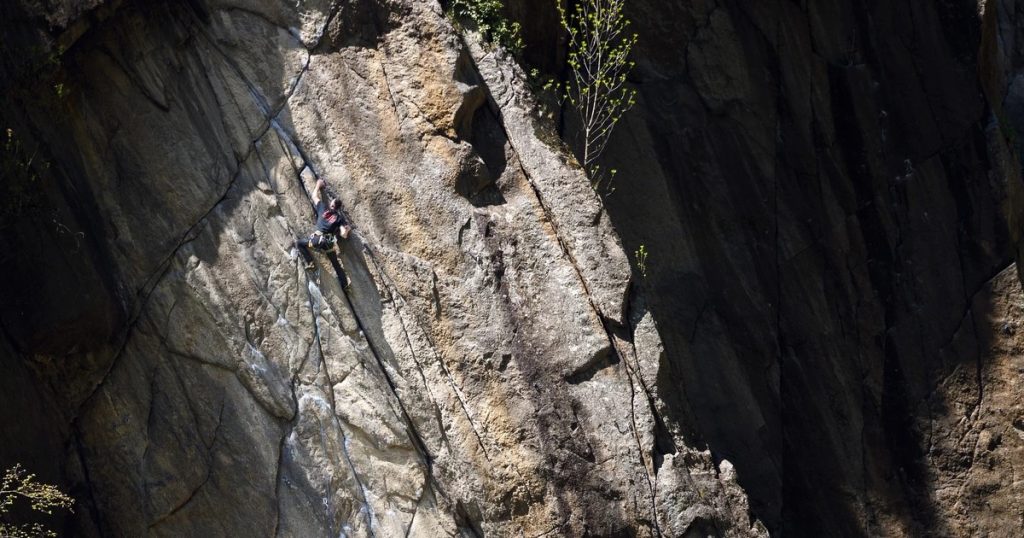 In Val Senales sulla Falesia Juval
