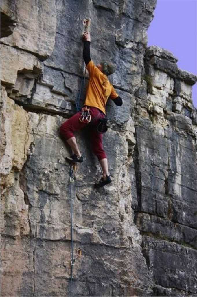 In falesia a Trodena