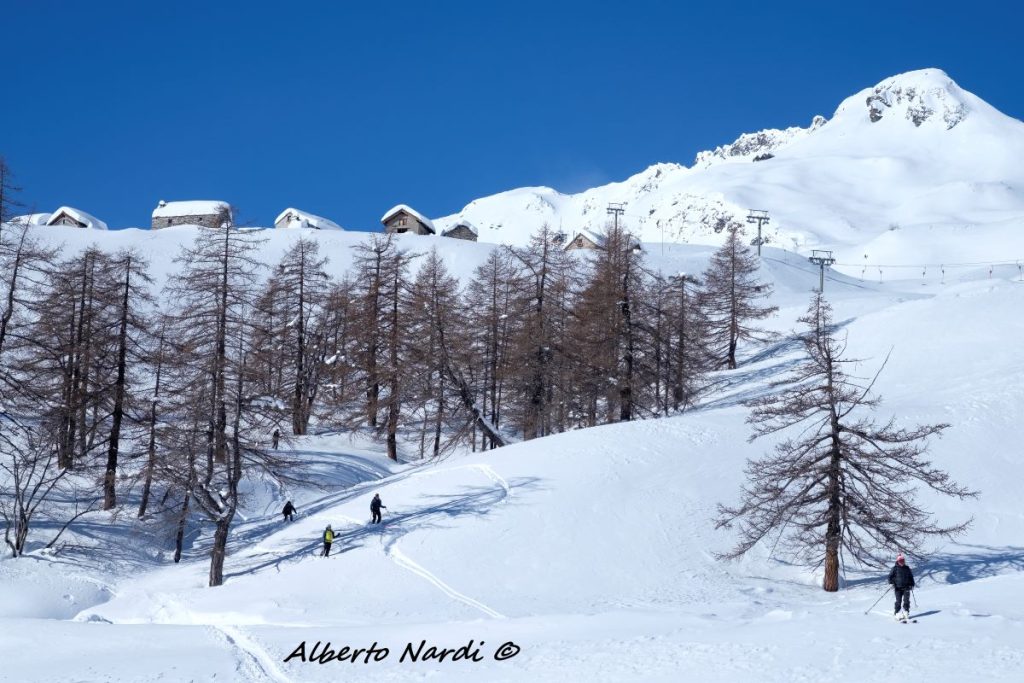 In vista della Grossalp. Foto Alberto Nardi