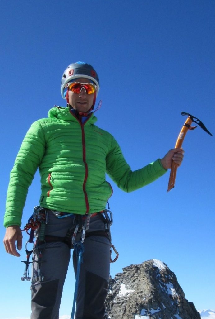 La Guida alpina Jacopo Glarey