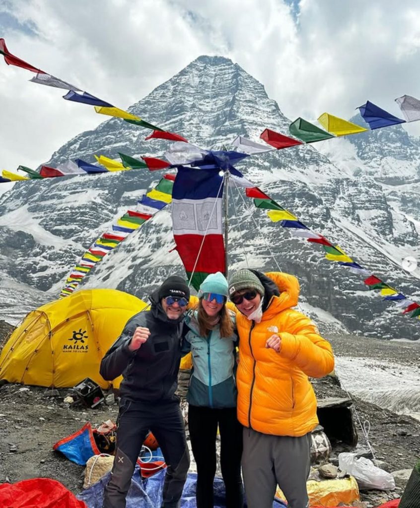La Tybor ai piedi del Dhaulagiri (@annatybor)