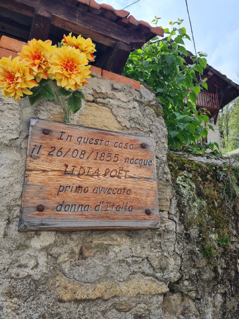 La casa natale di Lidia Poet