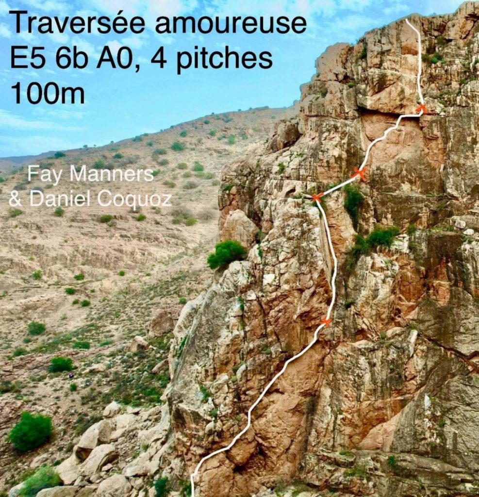 La linea di Traverèe amoureuse @ Daniel Coquoz