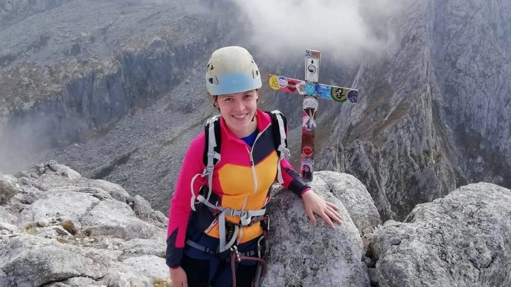 La speleologa Ottavia Piana