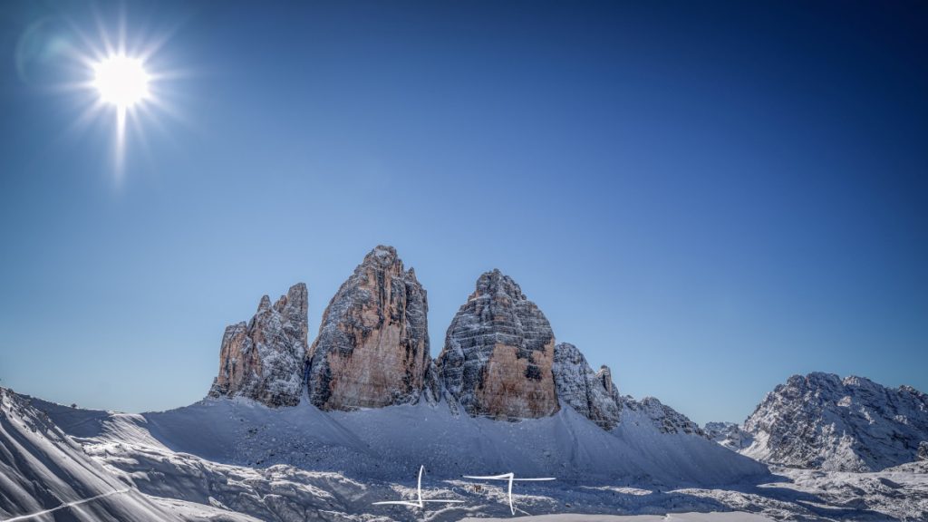 Le Tre Cime di Lavaredo. Foto Luigi Tassi