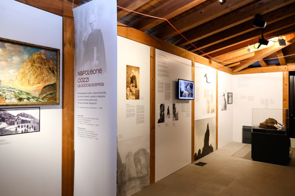 Lo spazio di Verso le vette dedicato a Napoleone Cozzi