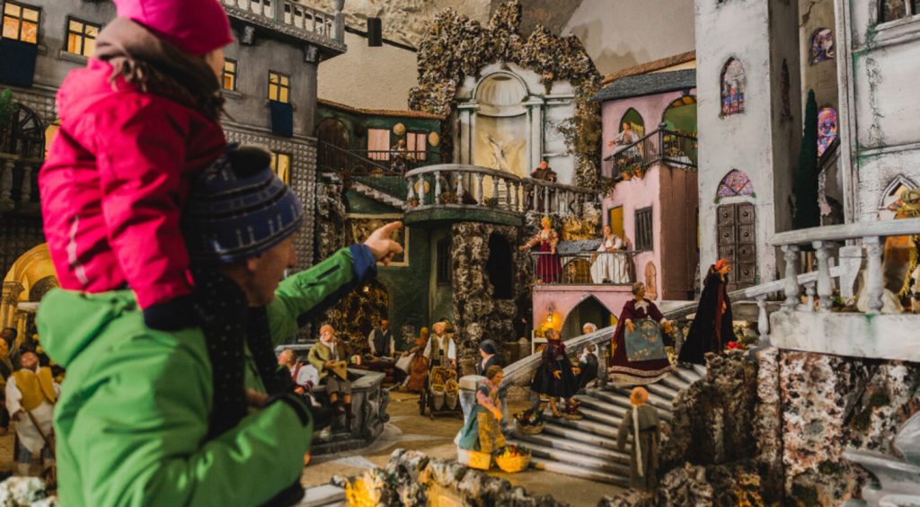 Natale dei presepi monumentali a Nomi (TN)
