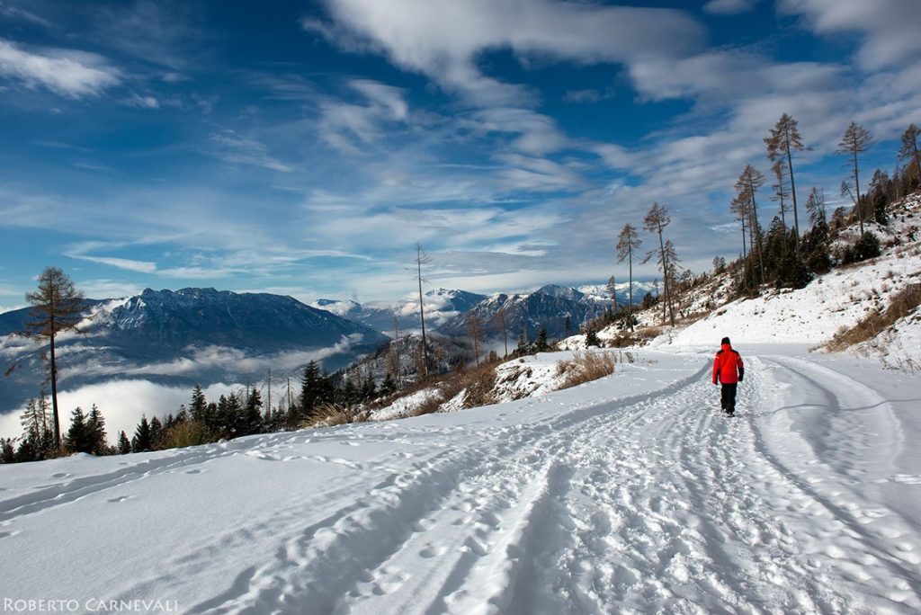 Ritornando verso VetrioloTerme. Foto Roberto Carnevali