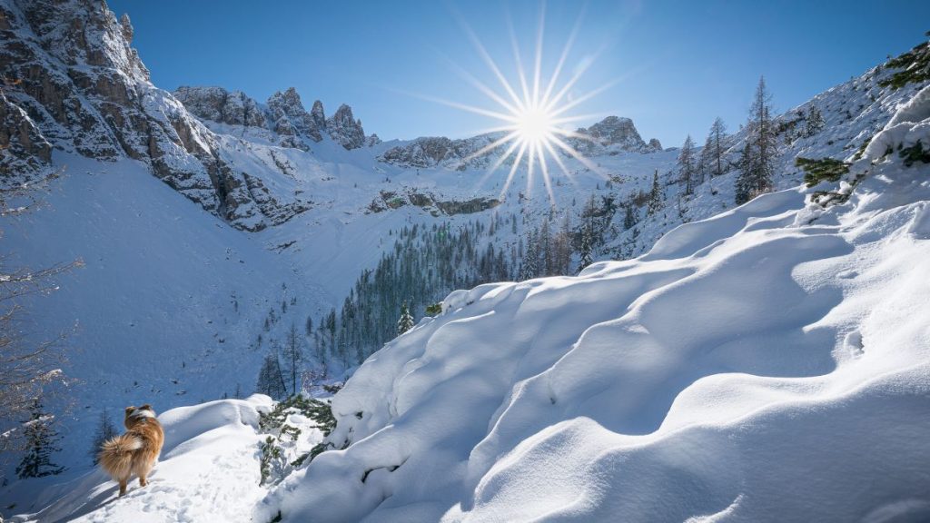Salendo in Val Sassovecchio. Foto Luigi Tassi