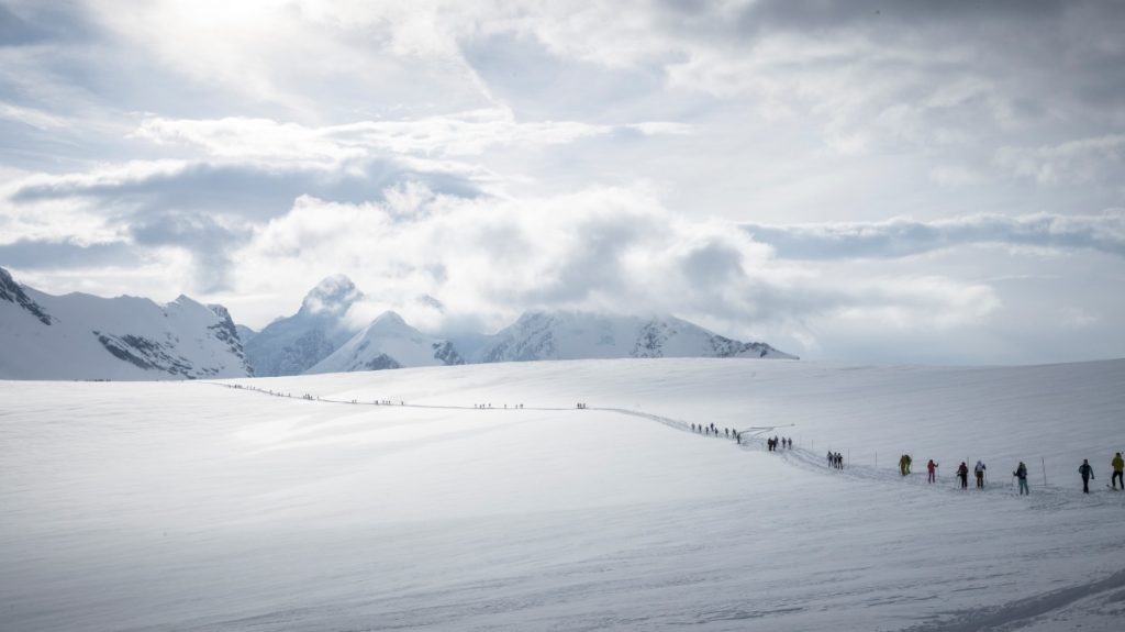 Sul ghiacciaio del Breithorn @ riccardo.areaphoto