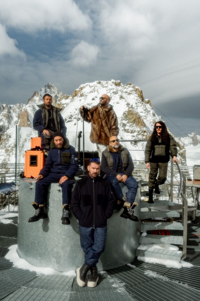 Sulla terrazza di Punta Helbronner