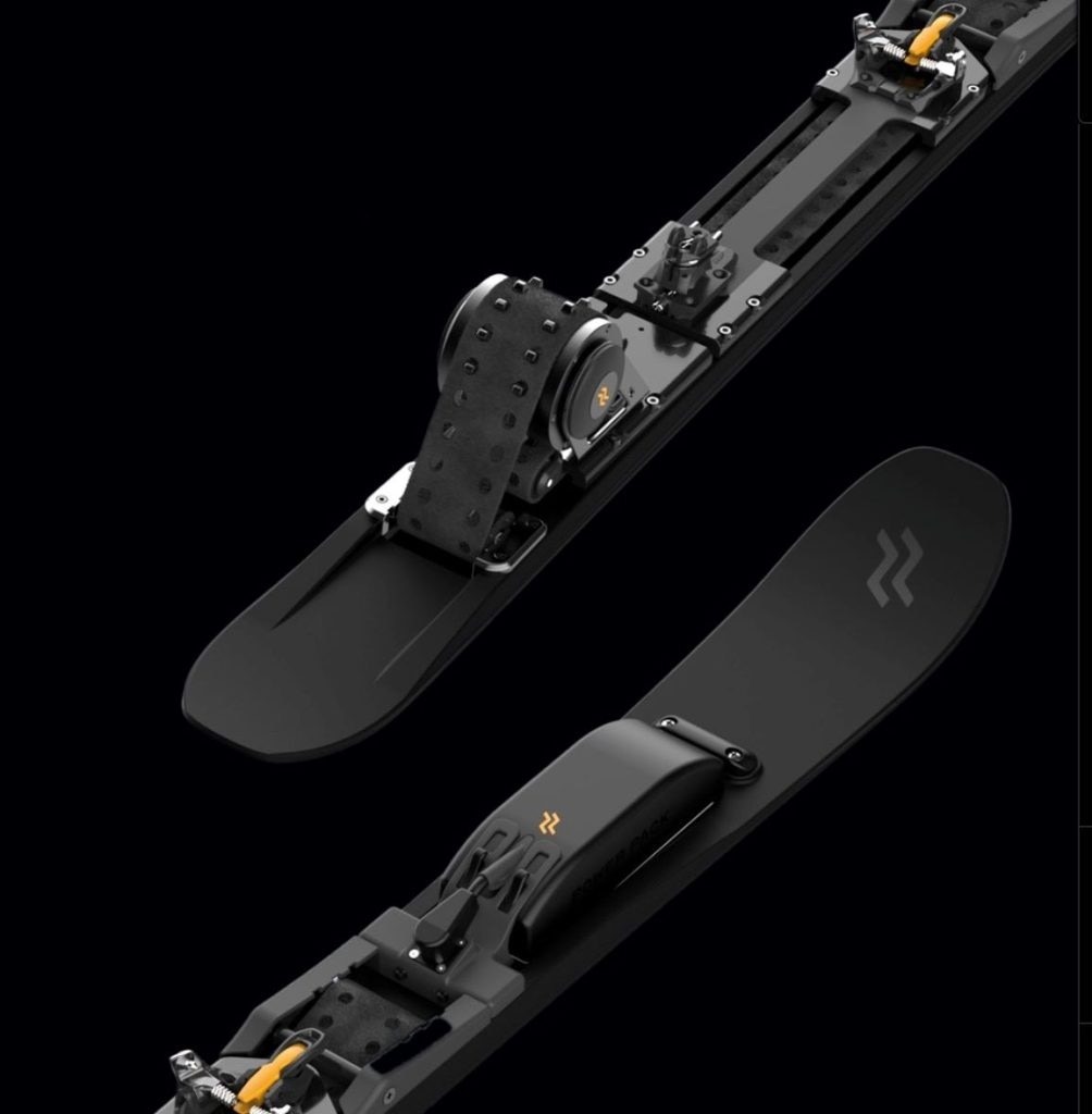 Un dettaglio dei nuovi E-Skimo @ E-Outdoor SA