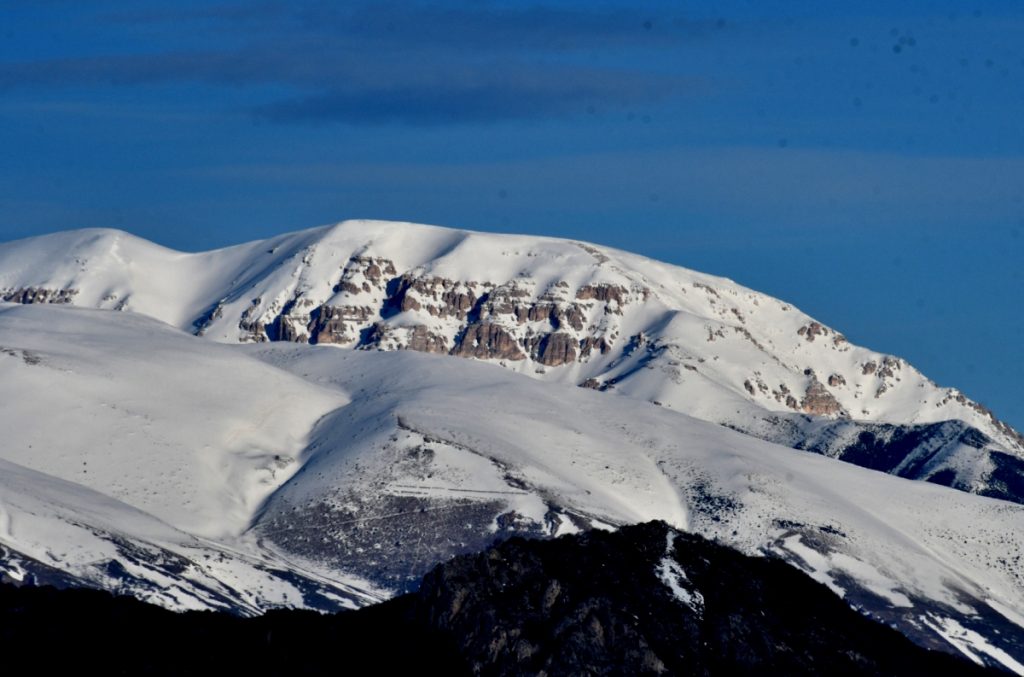 La Maiella da Capracotta, foto Stefano Ardito