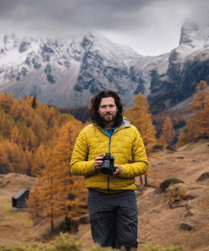 Luca Fontana. Foto IG mountainescaper