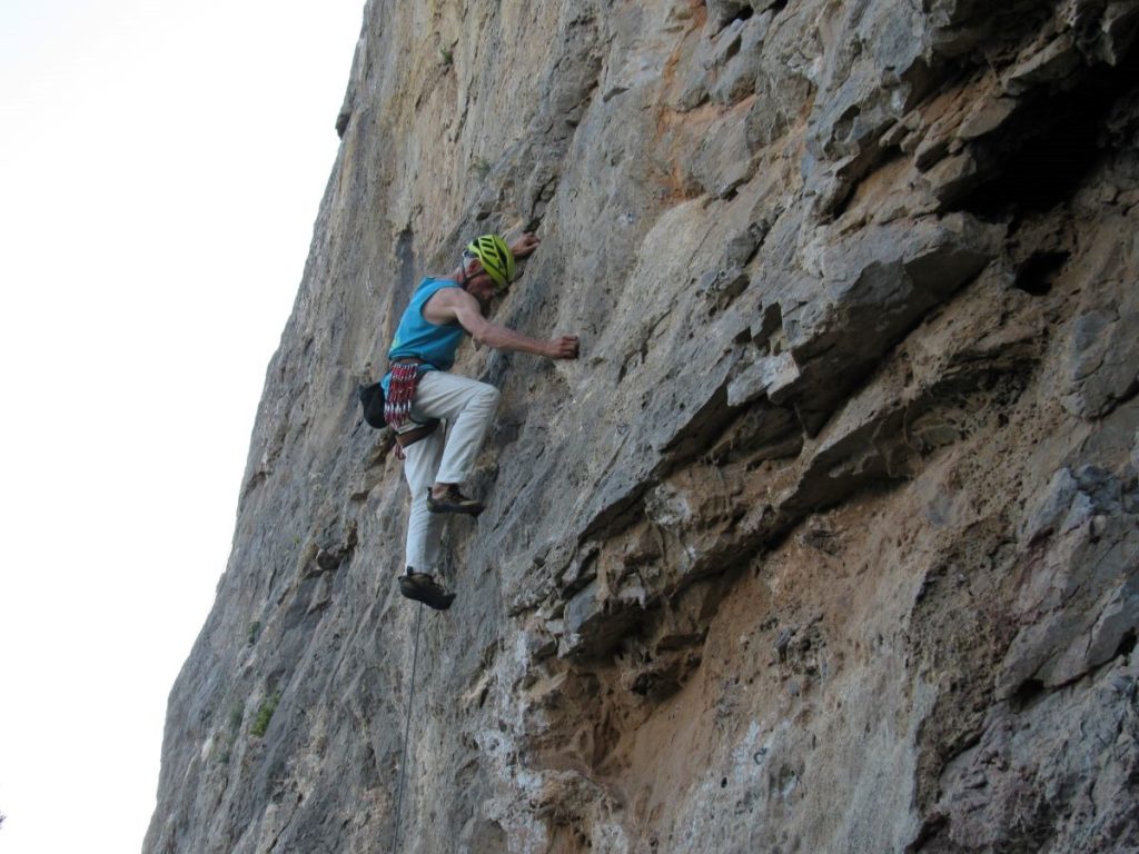 Mauro Borra su Barabba, 6c. Foto Carmela Malomo