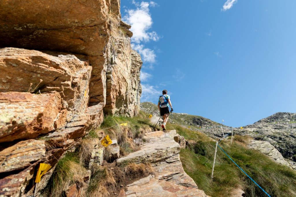 Sui sentieri del Tor des Géants. Foto Carolina Valsecchi Gillmeister