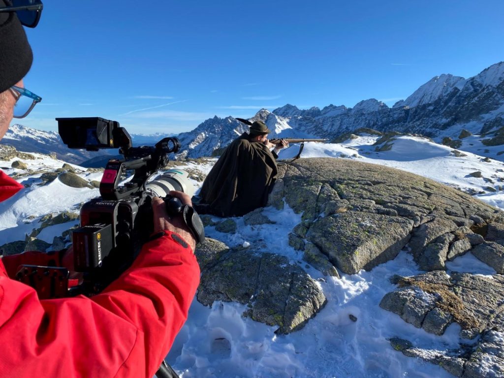Dietro le quinte. Foto FB Vermiglio Vacanze
