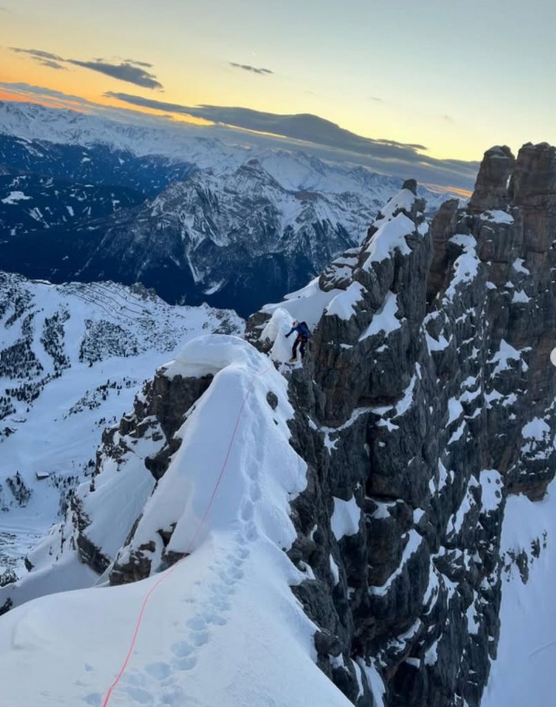 Lo scenario delle Alpi dello Stubai. Foto IG martin_sieberer